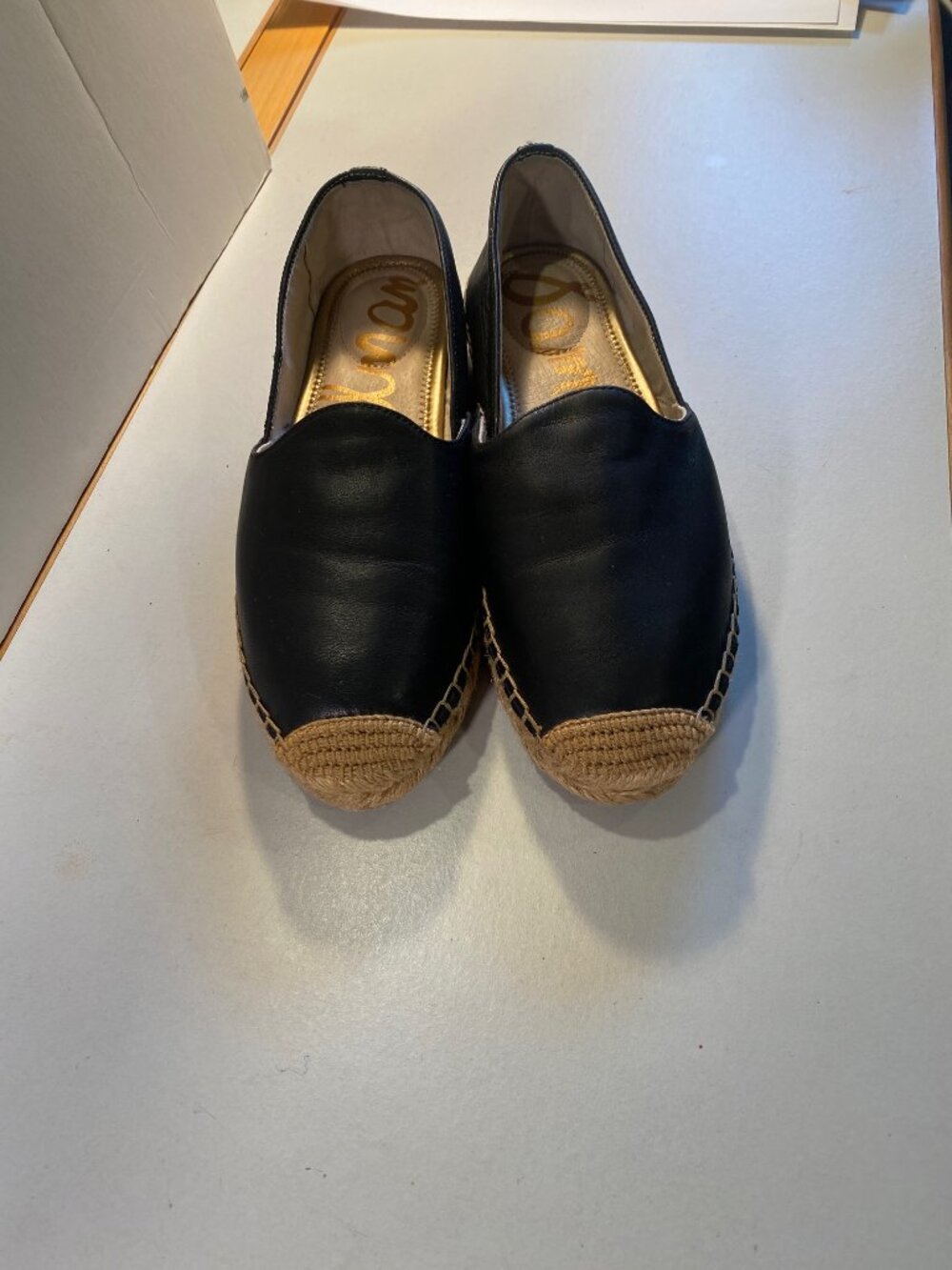 Sam Edelman - Size 8M - Women's Black Kesia Espadrille Flats